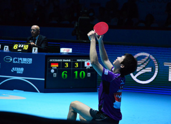 Настольный теннис Юн Мизутани ITTF Grand Finals 2014